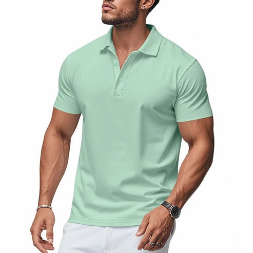 Herren Kurzarm-Poloshirt – Sportlicher Slim-Fit