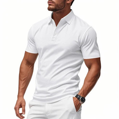 Herren Kurzarm-Poloshirt – Sportlicher Slim-Fit