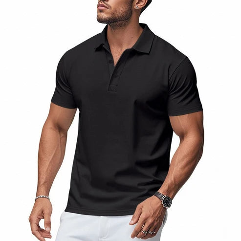 Herren Kurzarm-Poloshirt – Sportlicher Slim-Fit