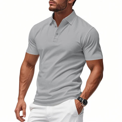 Herren Kurzarm-Poloshirt – Sportlicher Slim-Fit