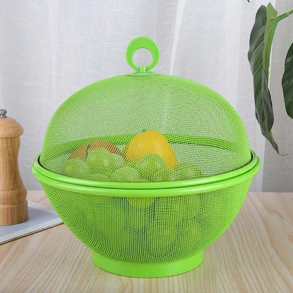 Obstkorb mit Deckel – Schützt Obst und hält es frisch