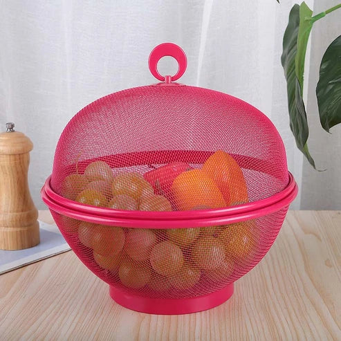 Obstkorb mit Deckel – Schützt Obst und hält es frisch