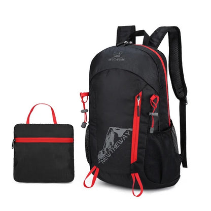 50 % RABATT -  Vom Wandern bis zum Strandurlaub: Dieser reißfeste und wasserdichte Rucksack mit Diebstahlschutztasche und 7 Fächern ist faltbar und leicht zu transportieren – Ihr idealer Begleiter für Jeden Tagesausflug!