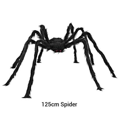 Riesige Halloween-Spinne