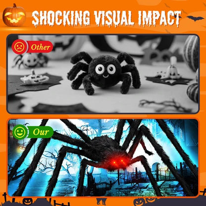 Riesige Halloween-Spinne