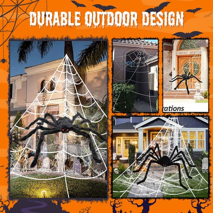 Riesige Halloween-Spinne