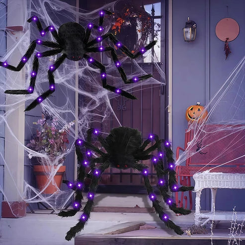 Riesige Halloween-Spinne