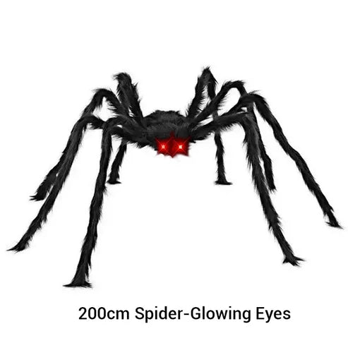 Riesige Halloween-Spinne