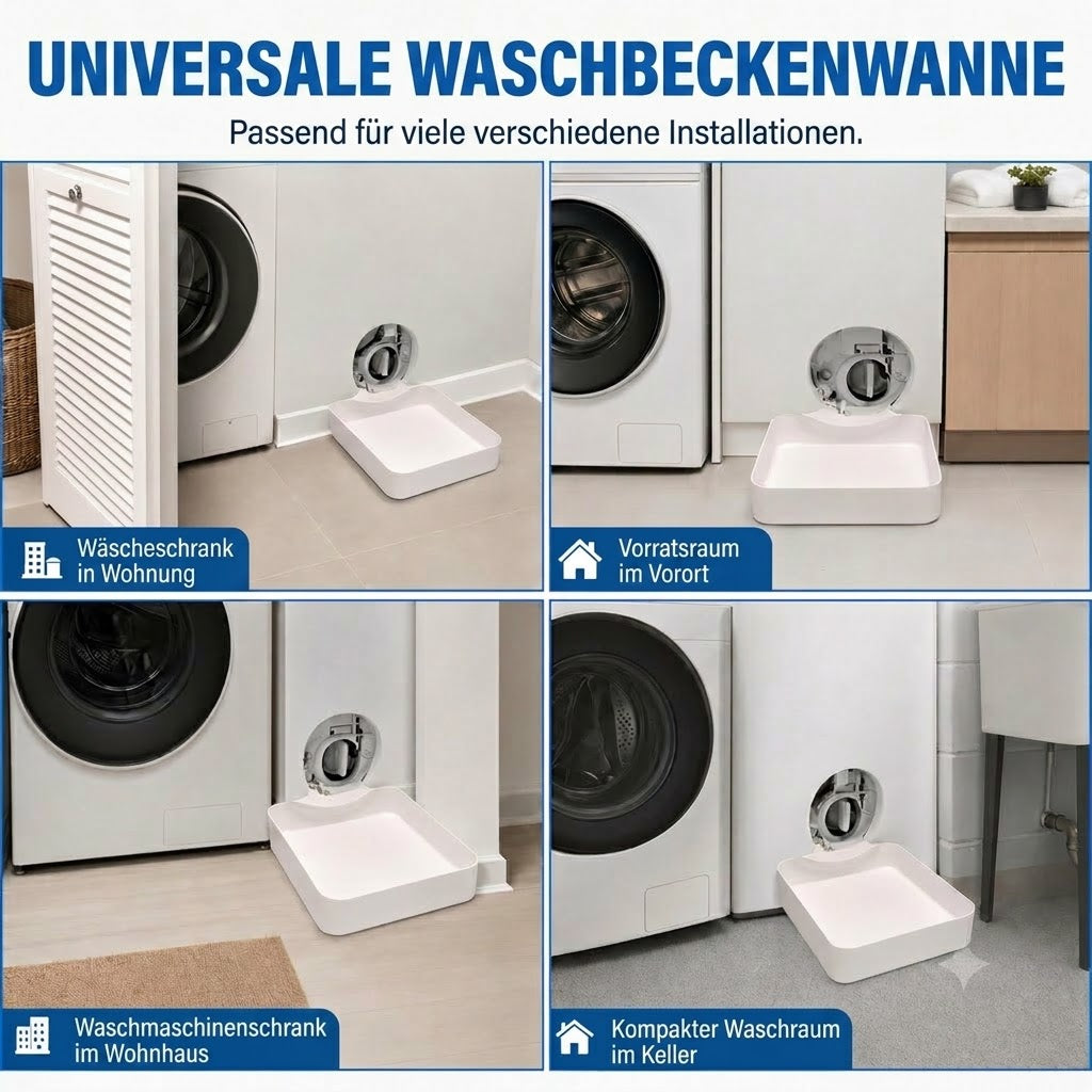 Auffangwanne für Waschmaschinen